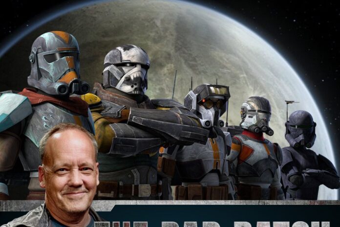 Dee Bradley Baker has distinctive voices for the Bad Batch